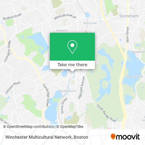 Winchester Multicultural Network map