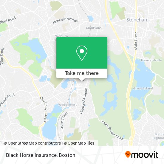 Black Horse Insurance map