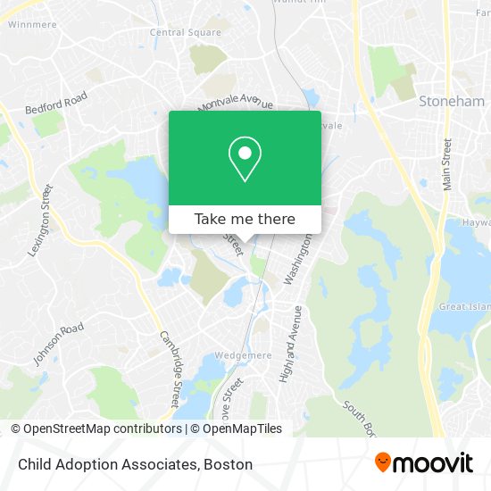 Child Adoption Associates map