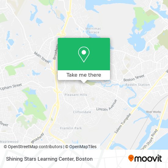 Mapa de Shining Stars Learning Center