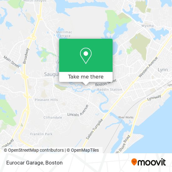 Eurocar Garage map