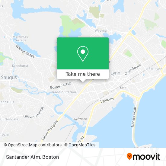 Santander Atm map