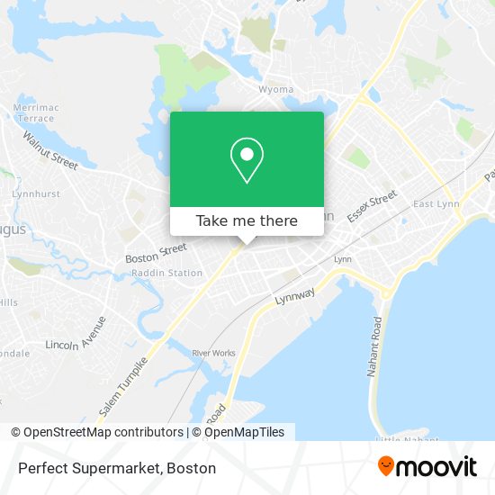 Mapa de Perfect Supermarket