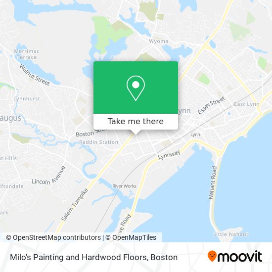 Milo's Painting and Hardwood Floors map