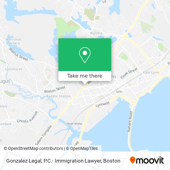 Mapa de Gonzalez Legal, P.C.- Immigration Lawyer