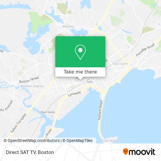 Mapa de Direct SAT TV