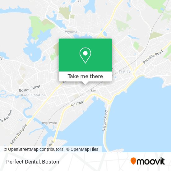 Mapa de Perfect Dental