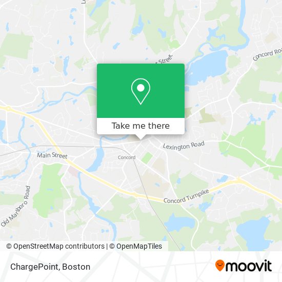 ChargePoint map