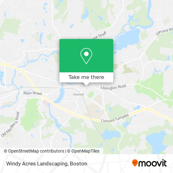 Windy Acres Landscaping map