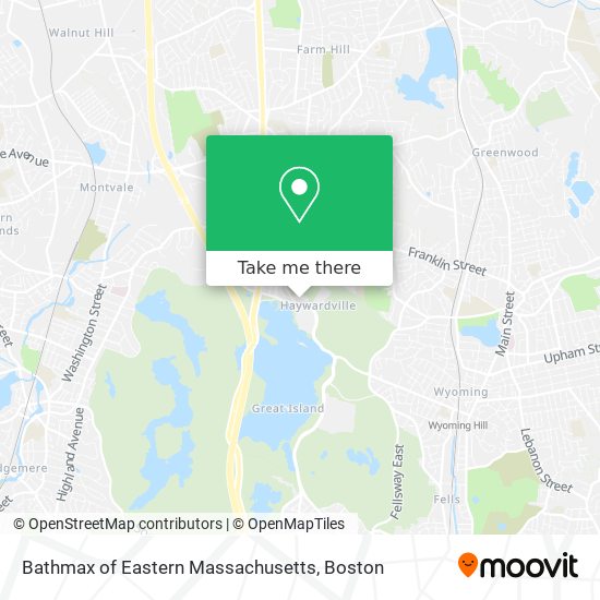 Bathmax of Eastern Massachusetts map