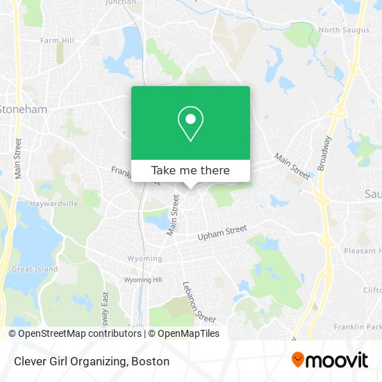 Mapa de Clever Girl Organizing