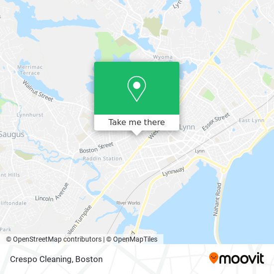 Crespo Cleaning map