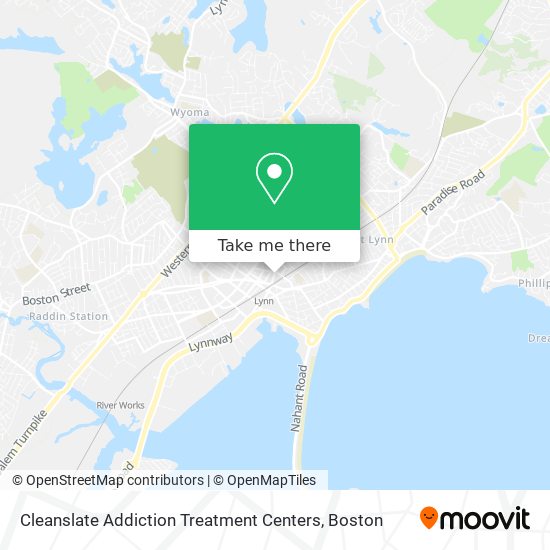 Mapa de Cleanslate Addiction Treatment Centers