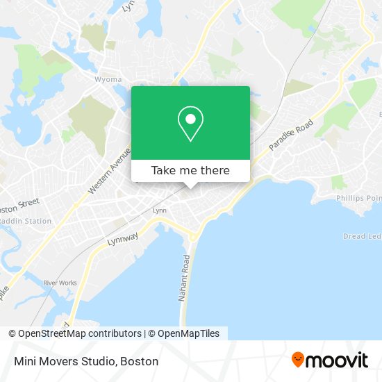 Mini Movers Studio map