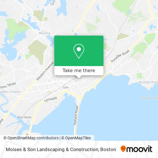 Moises & Son Landscaping & Construction map