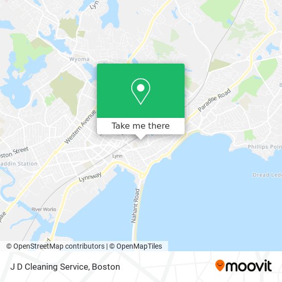 J D Cleaning Service map