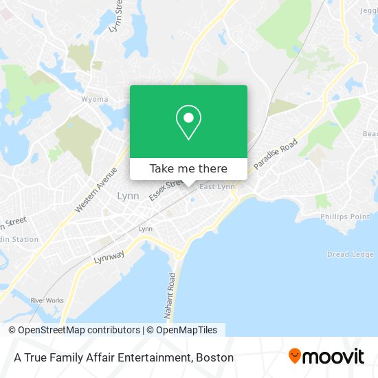 A True Family Affair Entertainment map