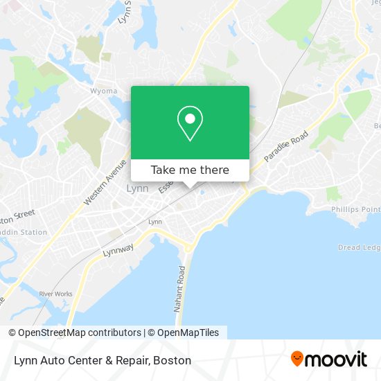 Mapa de Lynn Auto Center & Repair