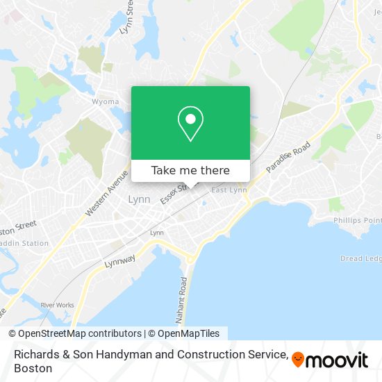 Mapa de Richards & Son Handyman and Construction Service