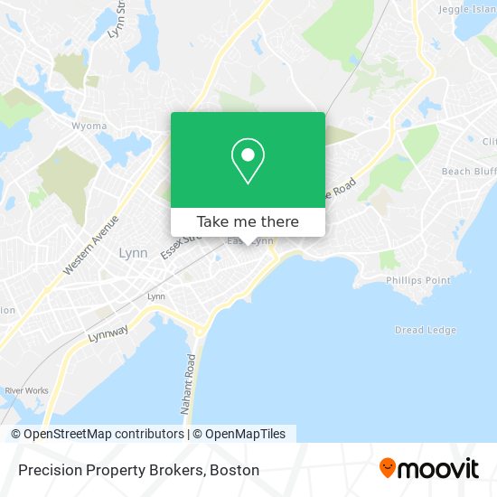 Precision Property Brokers map