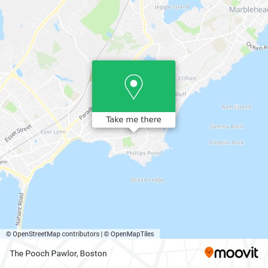 The Pooch Pawlor map