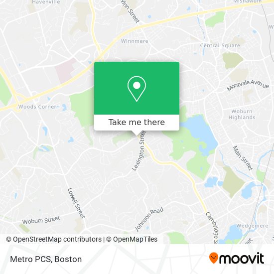 Metro PCS map