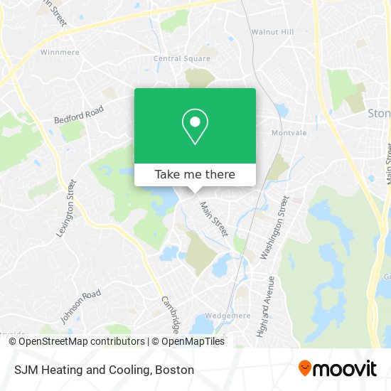 SJM Heating and Cooling map