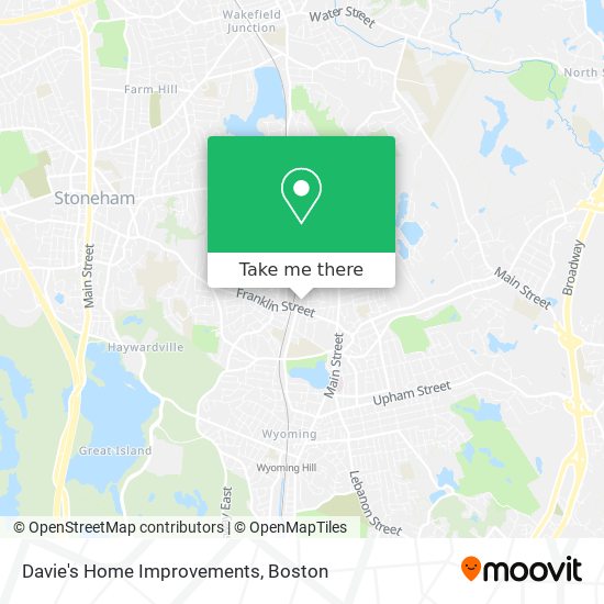 Davie's Home Improvements map