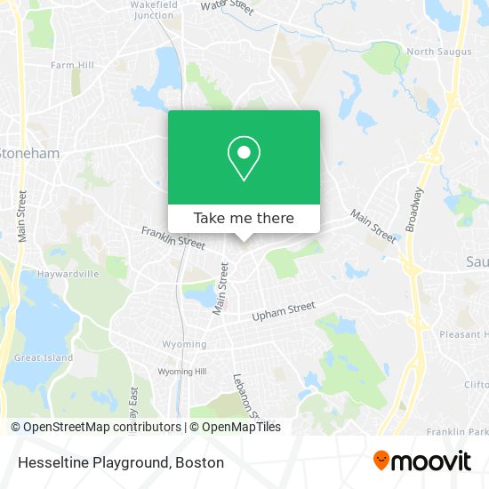 Hesseltine Playground map