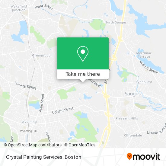 Crystal Painting Services map