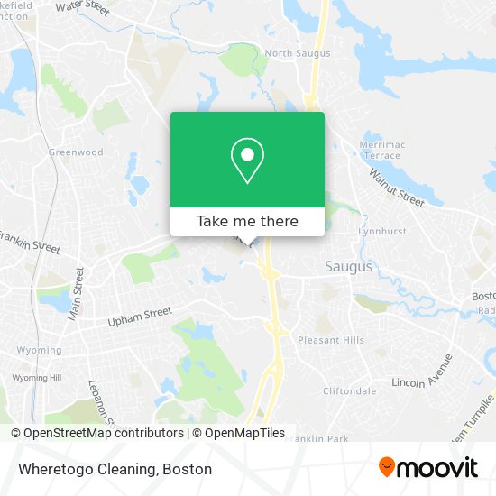 Mapa de Wheretogo Cleaning