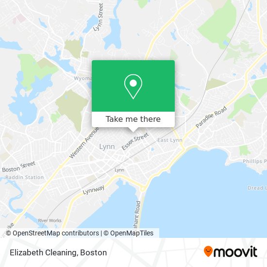 Mapa de Elizabeth Cleaning