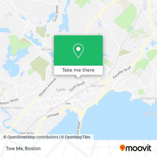 Tow Me map