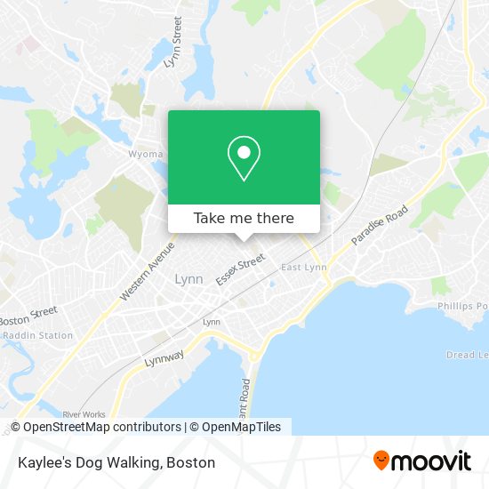 Mapa de Kaylee's Dog Walking