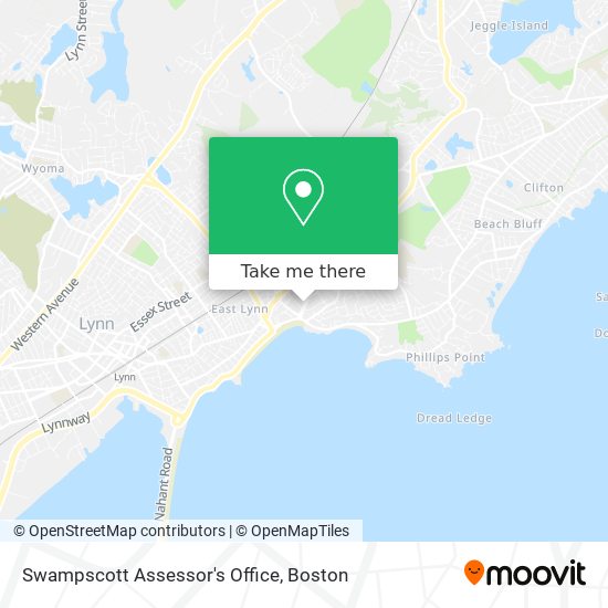 Mapa de Swampscott Assessor's Office