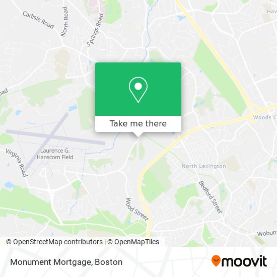 Monument Mortgage map