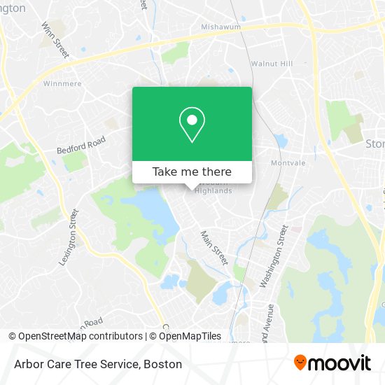 Arbor Care Tree Service map