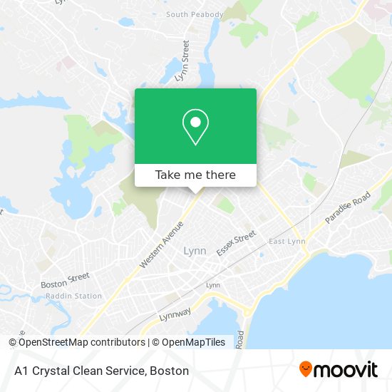 Mapa de A1 Crystal Clean Service