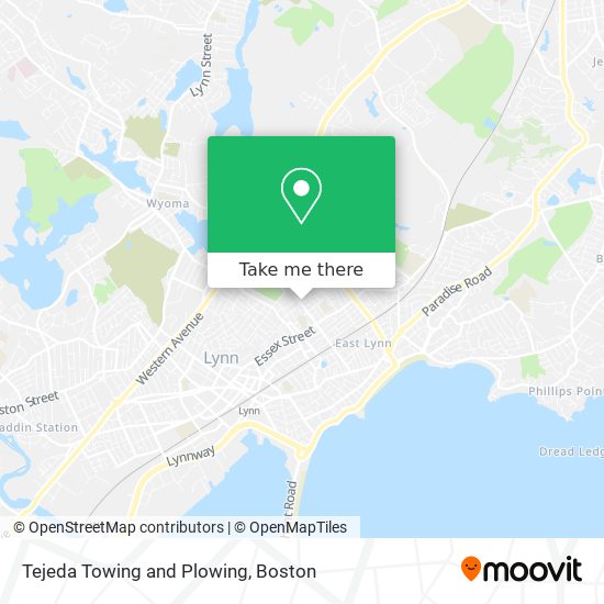 Mapa de Tejeda Towing and Plowing