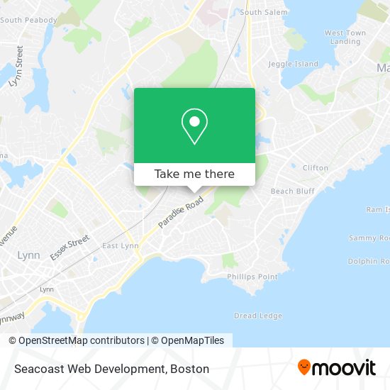 Seacoast Web Development map
