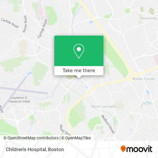 Mapa de Children's Hospital