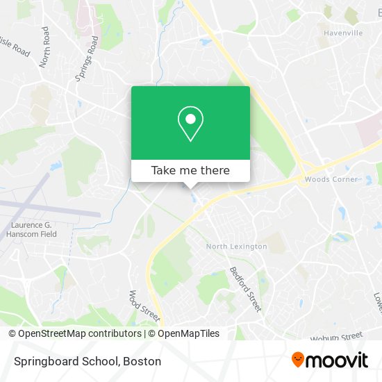 Mapa de Springboard School