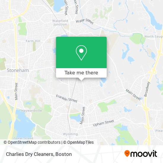 Charlies Dry Cleaners map