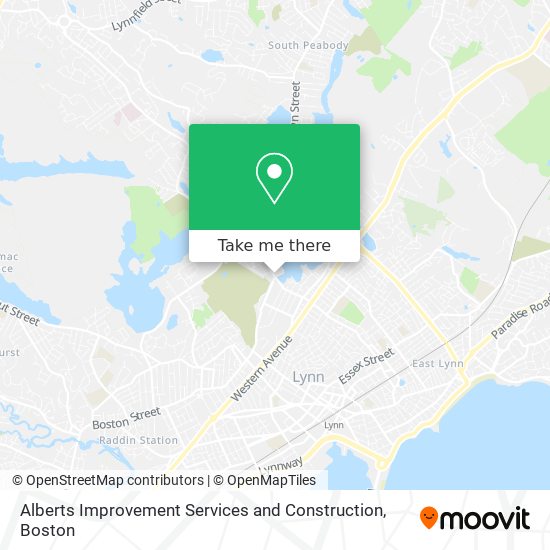 Mapa de Alberts Improvement Services and Construction