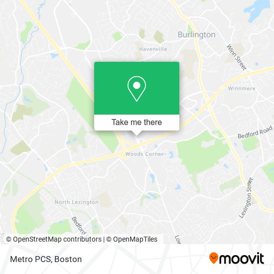 Metro PCS map