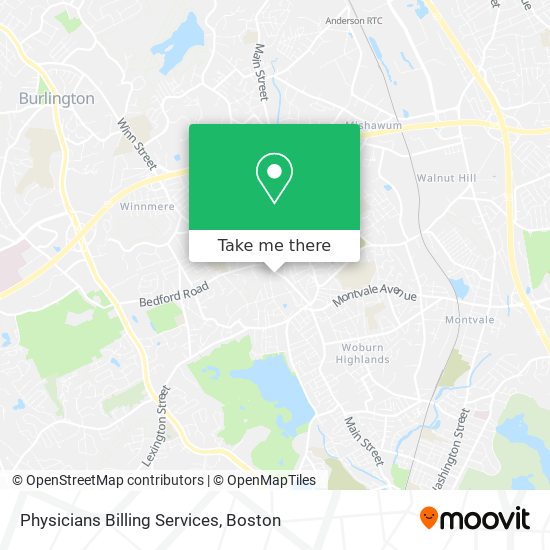 Mapa de Physicians Billing Services