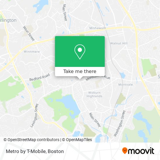 Metro by T-Mobile map