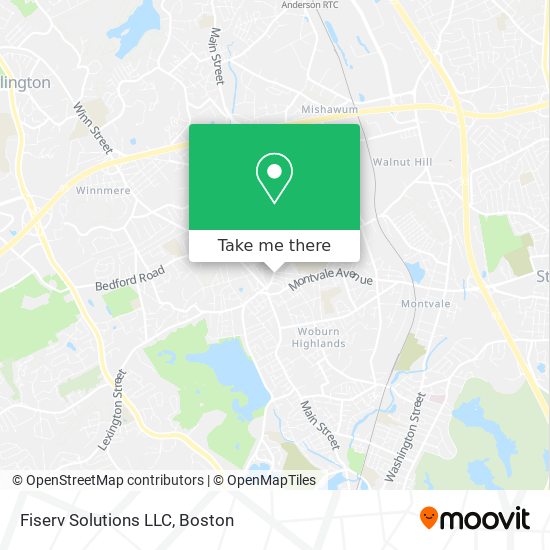 Fiserv Solutions LLC map