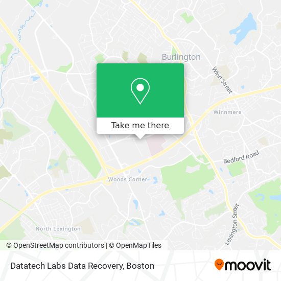 Mapa de Datatech Labs Data Recovery