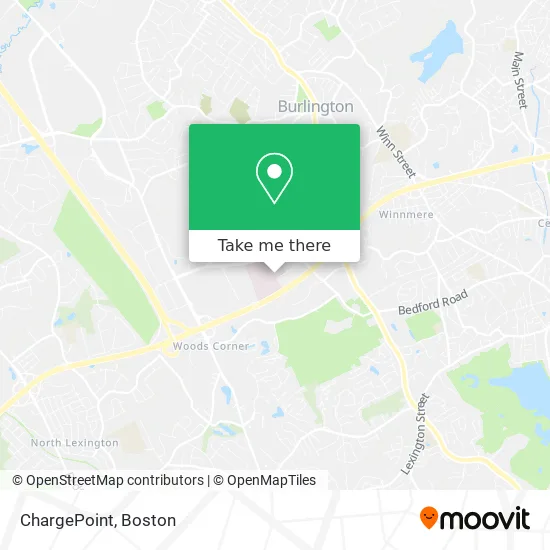 ChargePoint map